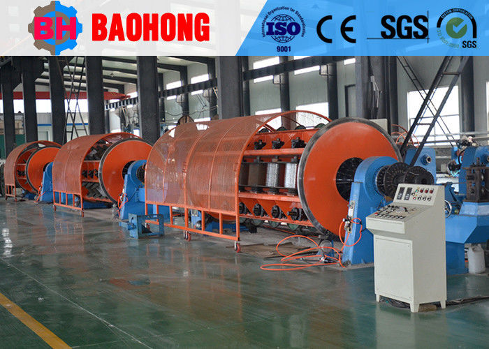 630/12+18+24 Rigid Stranding Machine , Wire Cable Making Machine