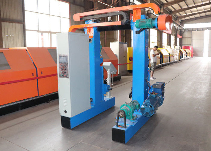 Steel Tape Cable Rewinding Machine , Low Noise Coil Rewinding Machine