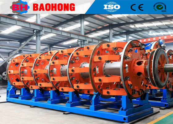 Spiral Strip Cable Armouring Machine 500 Mm NSK Bearing