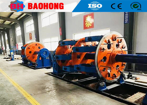 Cage Type Wire Cable Planetary Stranding Machine With Back Twist Anti Torsion