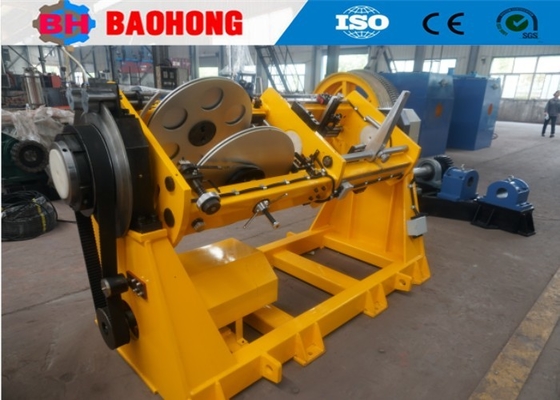 Multi Layer Concentric Horizontal Tape Wrapping / Taping Machine For Cables