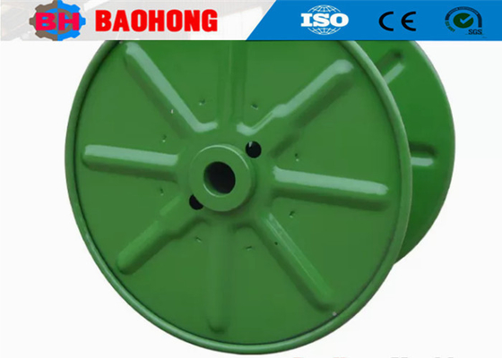 Plastic Corrugated Stainless Steel Wire Bobbin  Single Layer