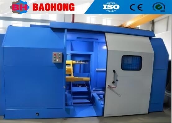 PLC Control Single Twist Cable Machine Center / Side Wrapping 1000rpm