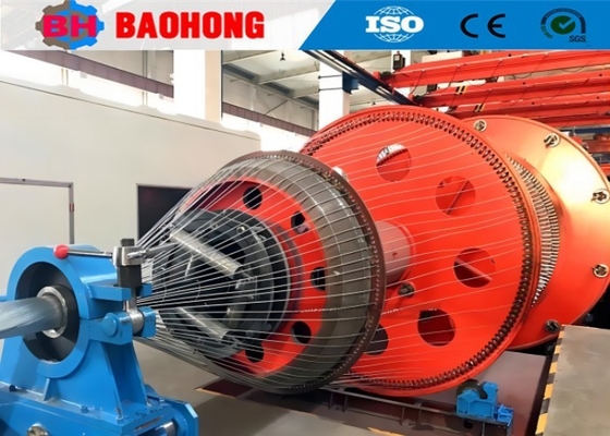 75kw Steel Cable Armouring Machine Wire Stranding Machine