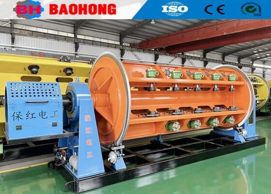 Rigid Frame Type Stranding Machine for Stranding Round and Sectoral Cores of Power Cables