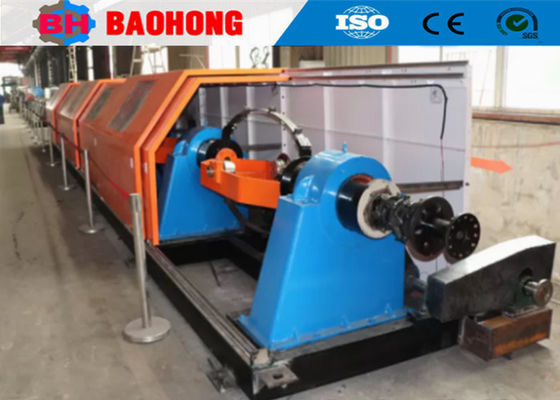 Copper Wire Skip Type Stranding Machine Steel And Carbon Bow Power Saving