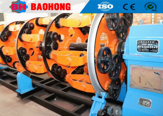Steel Wire Cable Planetary Armouring Machine 400/24+24 Stable Structure