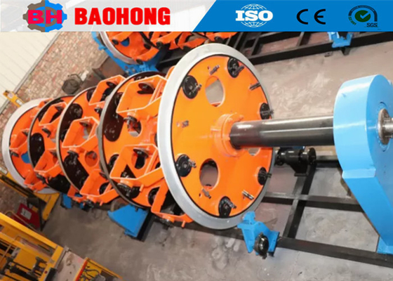 42+42/500 Steel Wire Cable Armouring Machine Planetary Gear Type