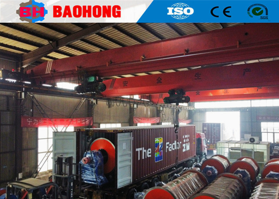 ACSR Rigid Frame Cable Making Machine For Stranding Wire