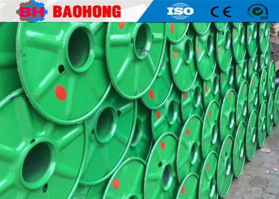 Corrugate Steel Cable Reel Spool Bobbin For Stranding Machine
