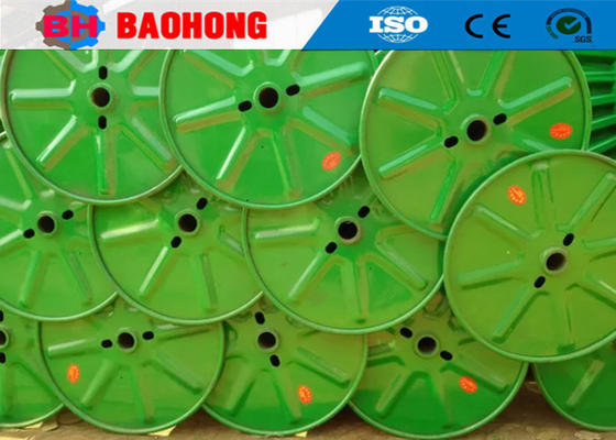 Customized Double Flange Pressed Cable Steel Drum For Winding