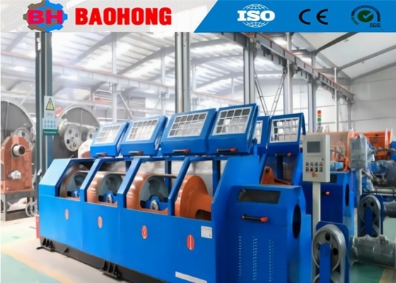 22KW Tubular Stranding Machine For Making Brake Cable Steel Wire Rope
