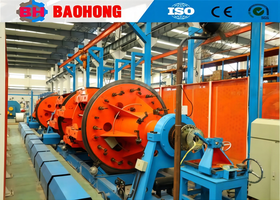 China Manufactured Planetary Stranding Machine For Electric Cable Copper Aluminum Wire