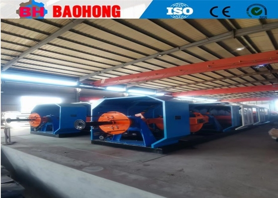 Industrial Cable &amp;Wire Skip Type Stranding Manufacturing Machines 630/1+6