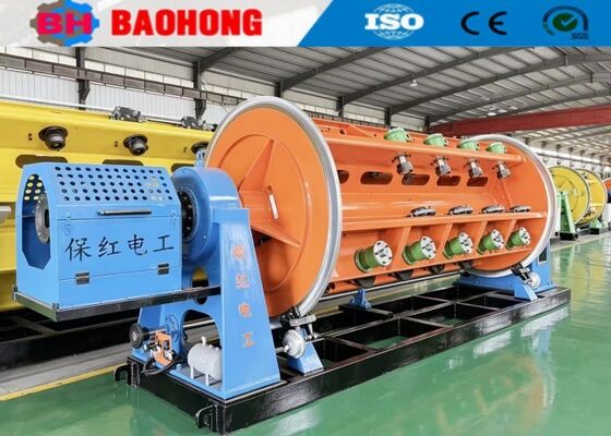 Rigid Type Aluminum and Copper Stranding Machine With auto loading/Cable making machine