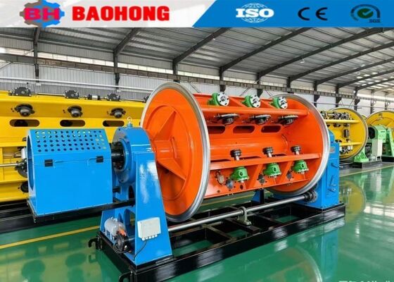 Rigid Type Aluminum and Copper Stranding Machine With auto loading/Cable making machine