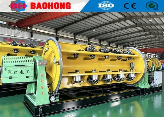Rigid Frame Type Stranding Machine for Stranding Round and Sectoral Cores of Power Cables