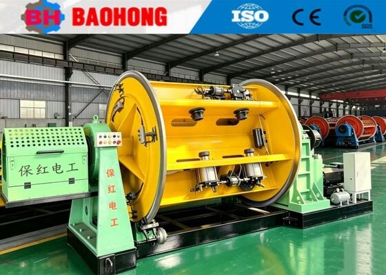 Rigid Frame Type Stranding Machine for Stranding Round and Sectoral Cores of Power Cables