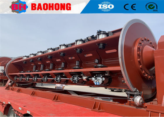 DIN 4639 PLC Steel Rigid type Wire and Cable Stranding Machine 62.3m/Min