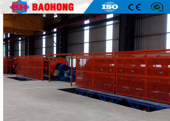 Rigid Frame type wire and cable stranding machine Motorised For Aluminum