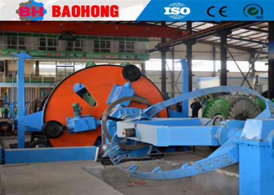 Skip type Cable Wire Stranding  Machine Manufacturing For Rotation Speed 1000 RPM