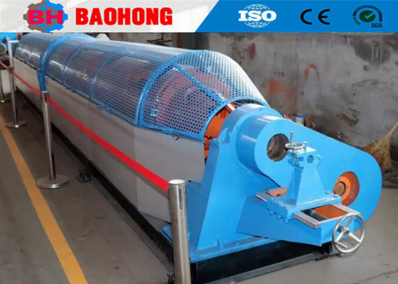 Copper Wire Tubular Type Stranding Machine 500/1+6 With High Rotating Speed