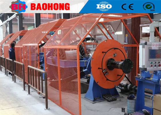 1250/1+3 Skip Cable Laying Up Machine 1250 Mm Drum 15KW Traction Motor