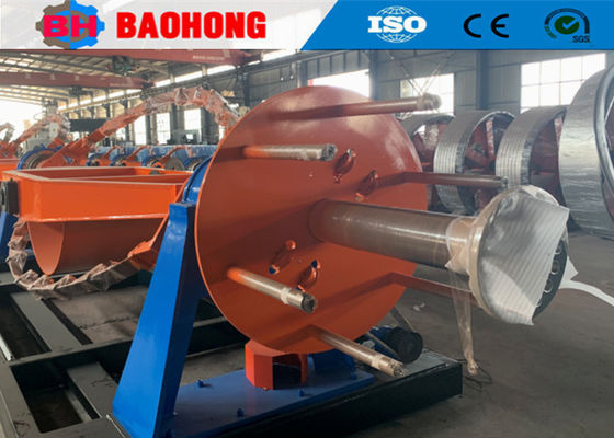 Electric Cables Control Skip Stranding Machine With 1400mm Capstan
