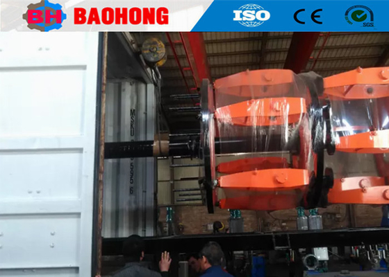 Back Twist Cable Rigid Stranding Machine , Multi Core Wire Planetary Stranding Machine