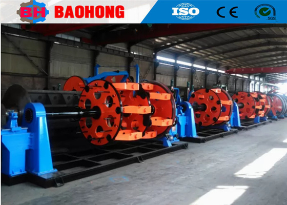 Planetary Stranding Cable Making Machine 315mm Bobbin Size