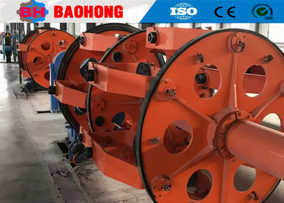 Cable Making Planetary Stranding Machine Steel Armoring