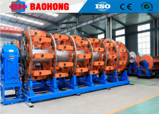 75KW Steel Wire Cable Armored Stranding Machine For Armoring Processing