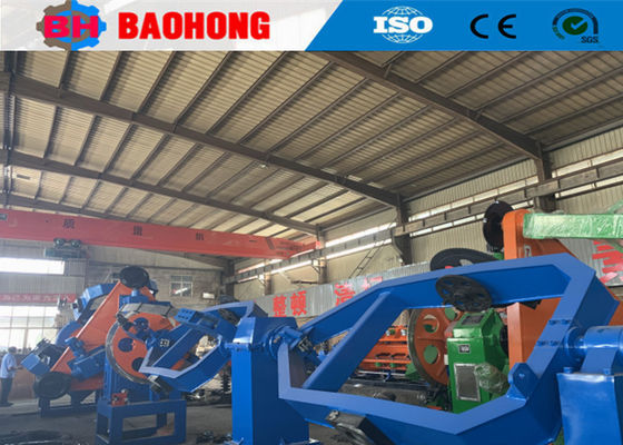 PLC Electric Wire Cable Laying Up Machine With Touch Screen