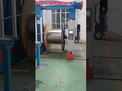440V Cable Making Rigid Stranding Machine With Side Bottom Loading