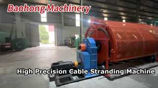 Rigid Frame Type Cable Stranding Machine with Independent Motor Drive for Copper Round Aluminum 