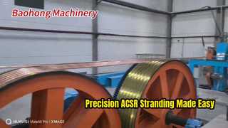 High Precision Rigid Stranding Machine for ACSR Production